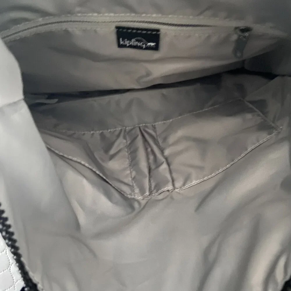 Kipling Eleva Convertible Crossbody Shoulder Bag Tote Black New With Tags (NWT)